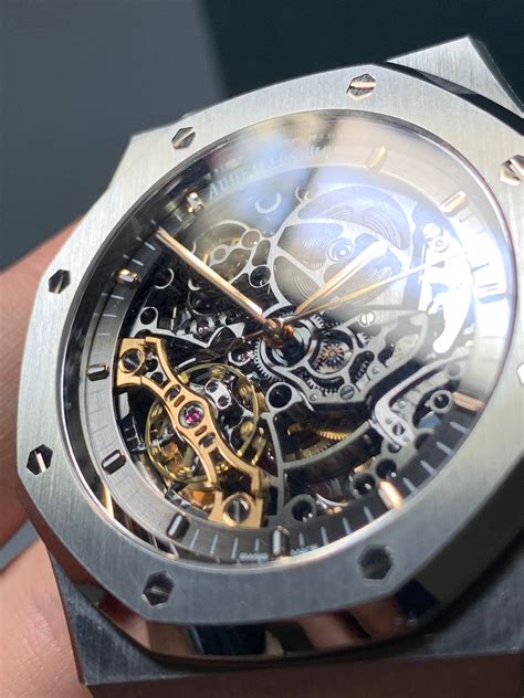 audemars piguet skeleton stahl|audemars piguet 41mm skeleton.